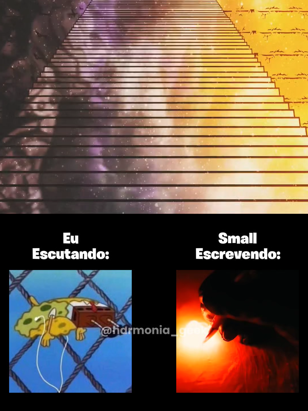 Small Queimou A Casa Nessa #rapgeek #jojos #humor #fyp