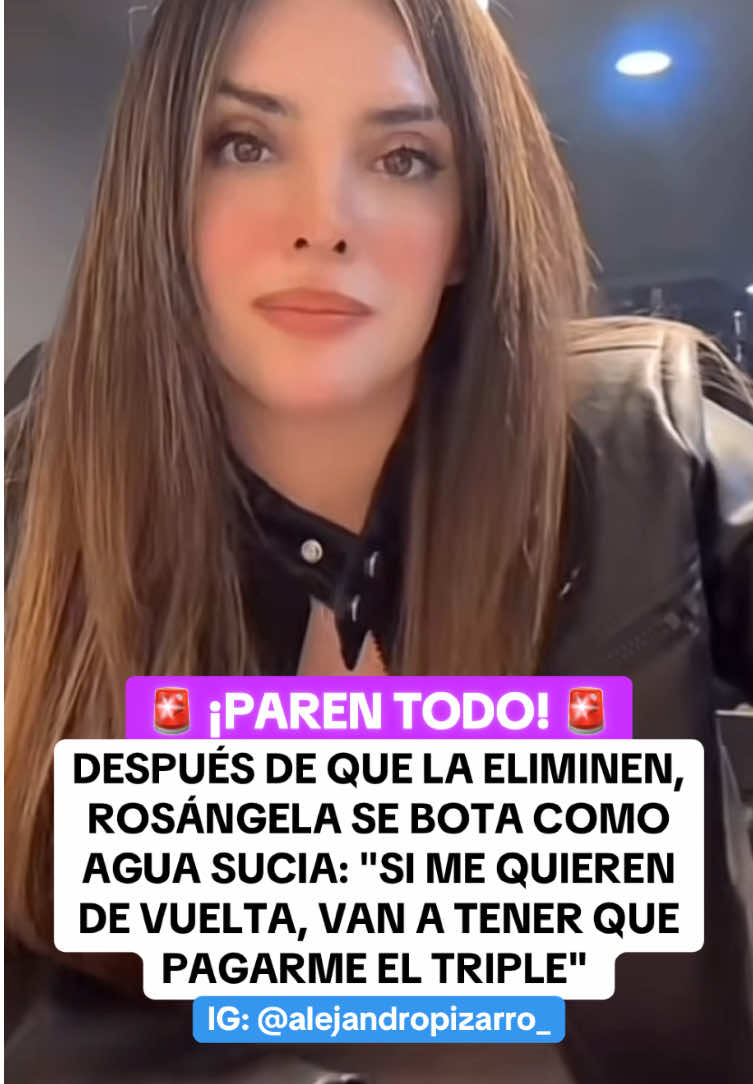 ¡Esto fue lo que dijo! 😧🔥 #farandulalorcha #rosangelaespinoza #guerreros #combatientes #eeg #reality #chollywood #espectaculos #peruanos #escandalo #americahoy #arribamigente #urgente #amoryfuego #polemica #ultimominuto #magalymedina #magalytvlafirme #alejandropizarro 