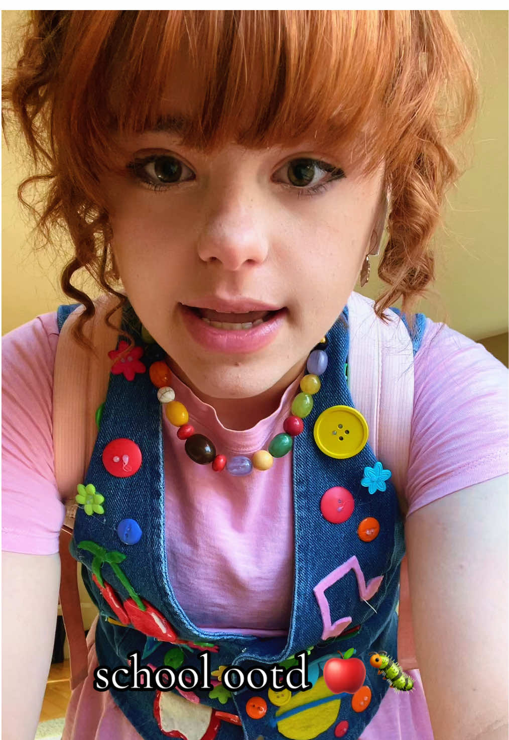 this song is so cute 🐞💫 my hair is reminding me of ms frizzle today and i love it!  #twee #style #moots? #whimsytwee #foryou 