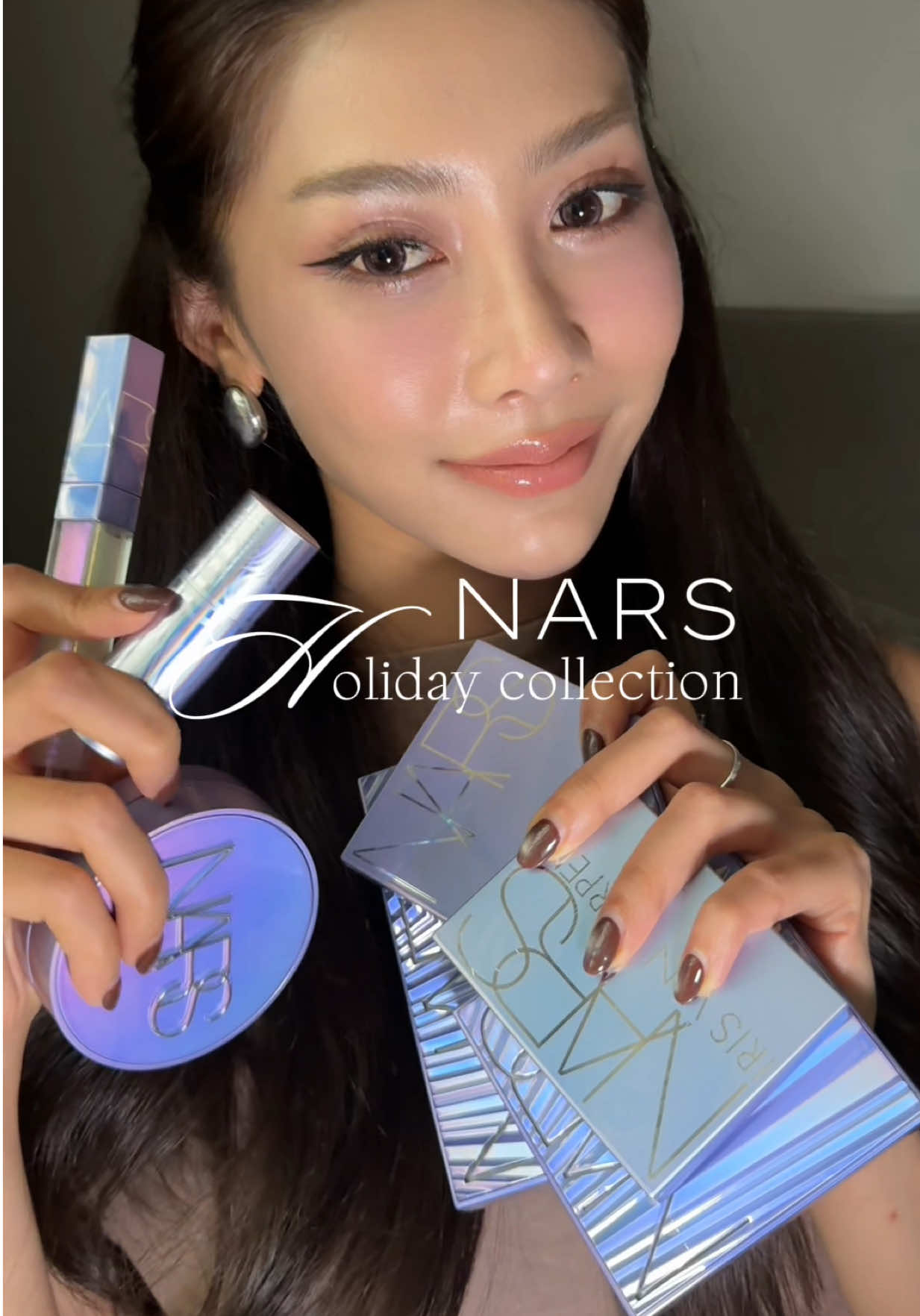 เจอ Collection นี้ของ Nars ไปคือหลงซื้อมาเยอะมาก ไม่รู้จะถ่ายยังไงให้เชื่อว่าคอลนี้ที่เป็นตัวแป้งอะ ดีมากๆ! ถือไปไหนก็สวย collab รอบนี้ถูกใจมาก #NARSThailand #DazzlingDimension #makeup #beauty #howto 
