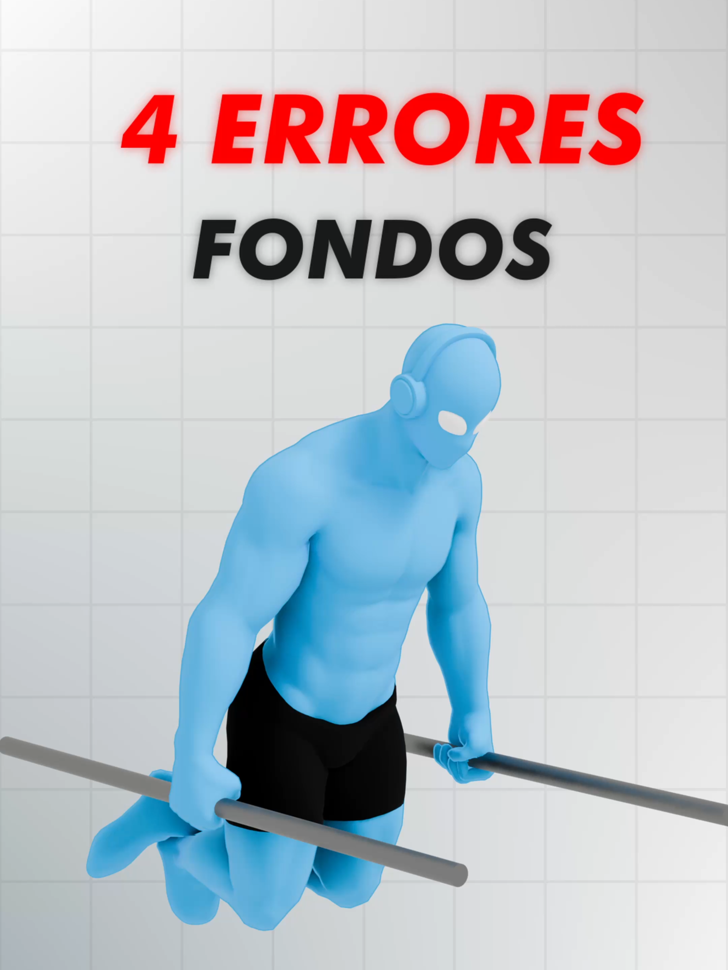 5 errores comunes de los FONDOS!!💪💪 No cometas estos errores al hacer Fondos! Evitarás lesiones y conseguirás mejores resultados para hacer crecer tus músculos. En este vídeo traigo una recopilación de errores comunes en los ejercicios más populares del gym, no hace falta que te los aprendas todos. De lo que trata este vídeo es de ver el conjunto, la idea general, en diversos ejemplos prácticos y entender los patrones que se repiten.💙💙 #ejercicio #rutina #workout #tutorial #pesas #gym #consejos #gimnasio #errores #entrenamiento #cardio #remo #fondos