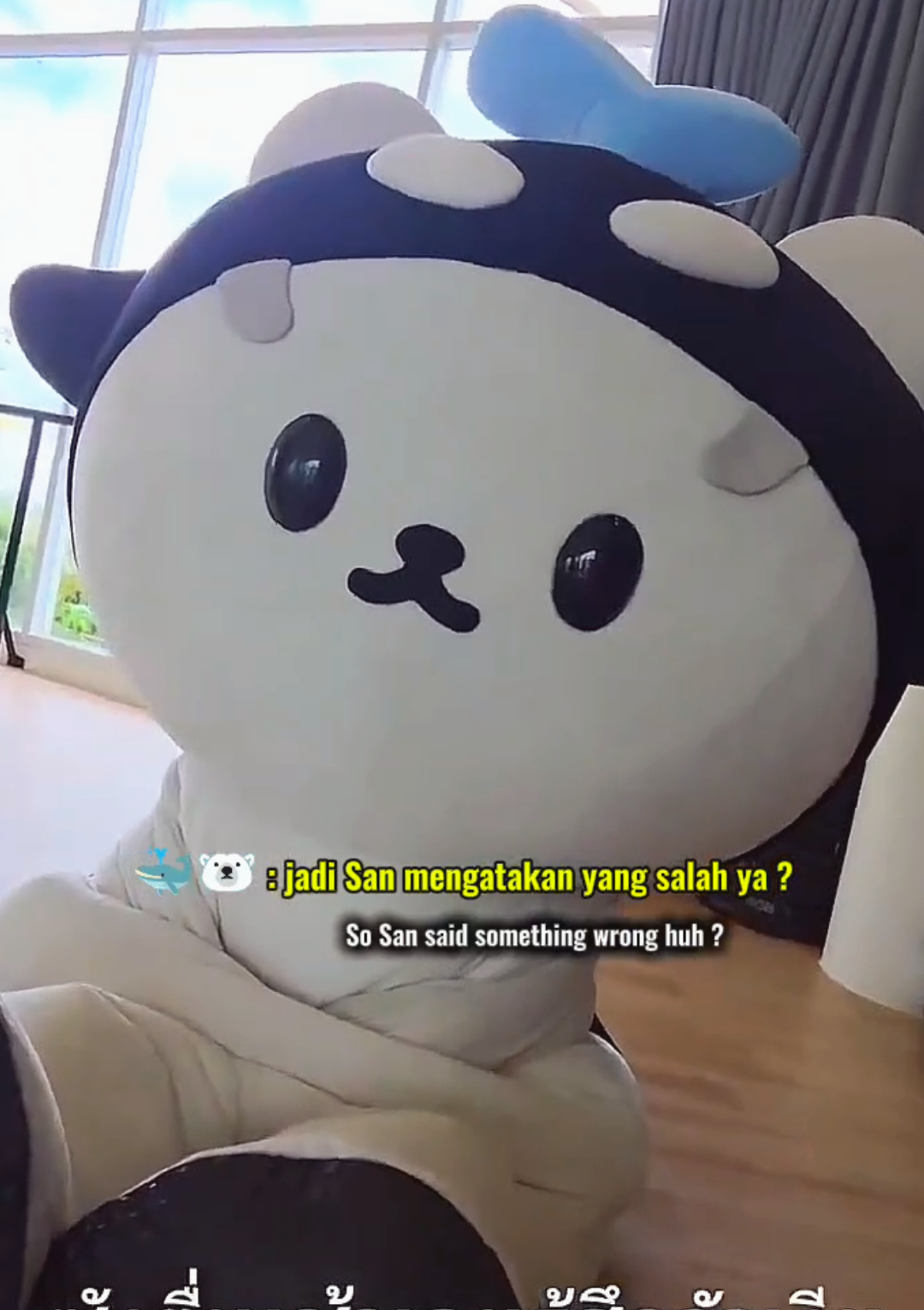 namanya juga masih kecil Tau 🤧 #Polcasan #TayNew #Newwiee #tawan_v @TAYTAWAN @Newwiee 