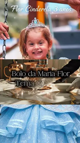 Bolo de aniversário da Maria Flor 