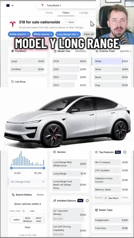 How to find the best deals on 2022 Tesla Model Y Long Range EVs #carmarket #carshoppingtips #teslamodely #usedcars #electriccar 