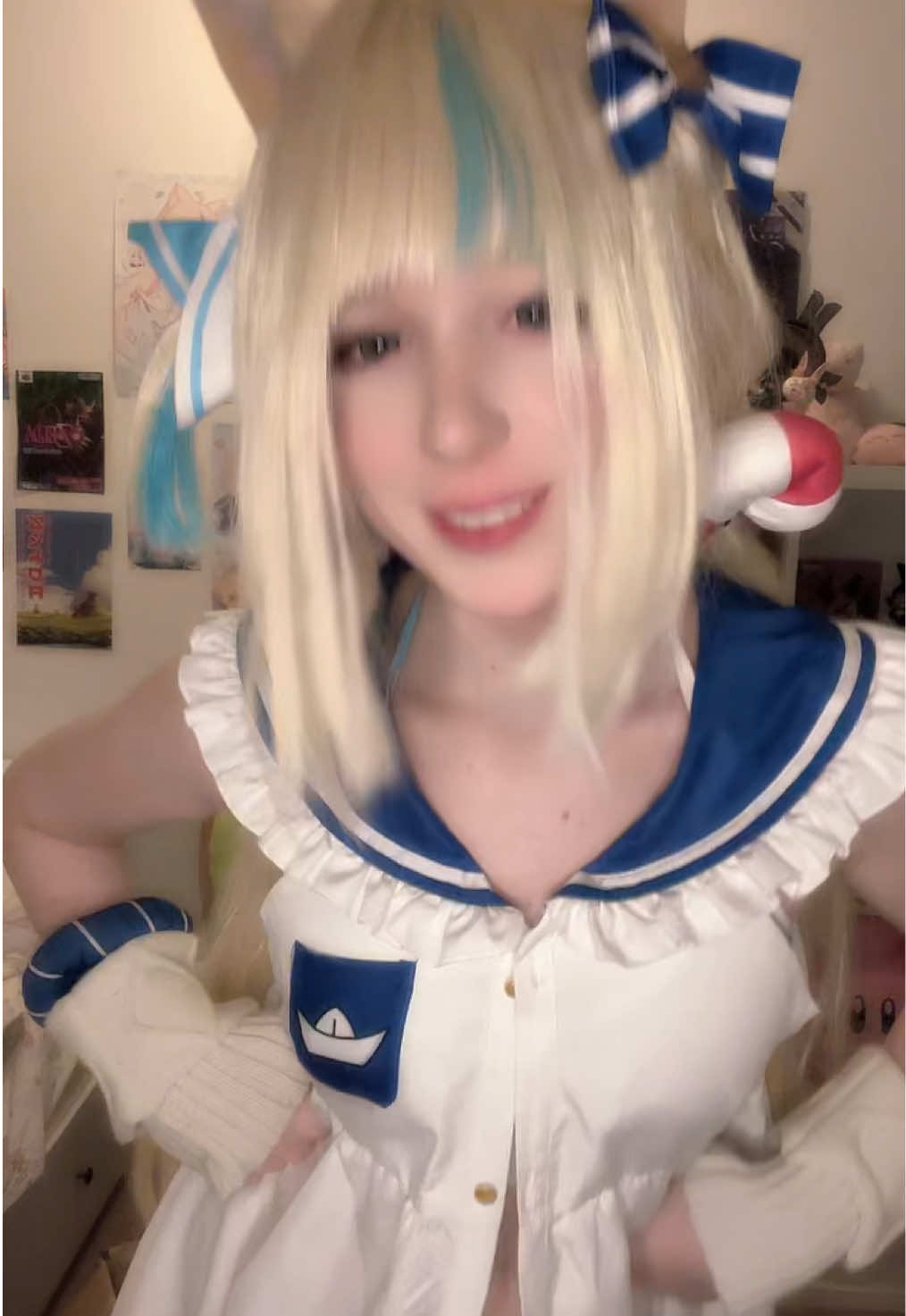 i need new phone everyday i fear for its life and potos an vids are so lag an low quality big sad if i disapear one day you know why.....#cosplay #samekosaba #cosplaygirl #hololive #vtuber 