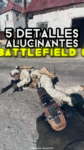 Otros 5 DETALLES ALUCINANTES de BATTLEFIELD 6 💥 #detallesalucinantes #battlefield6 #gaming #battlefield