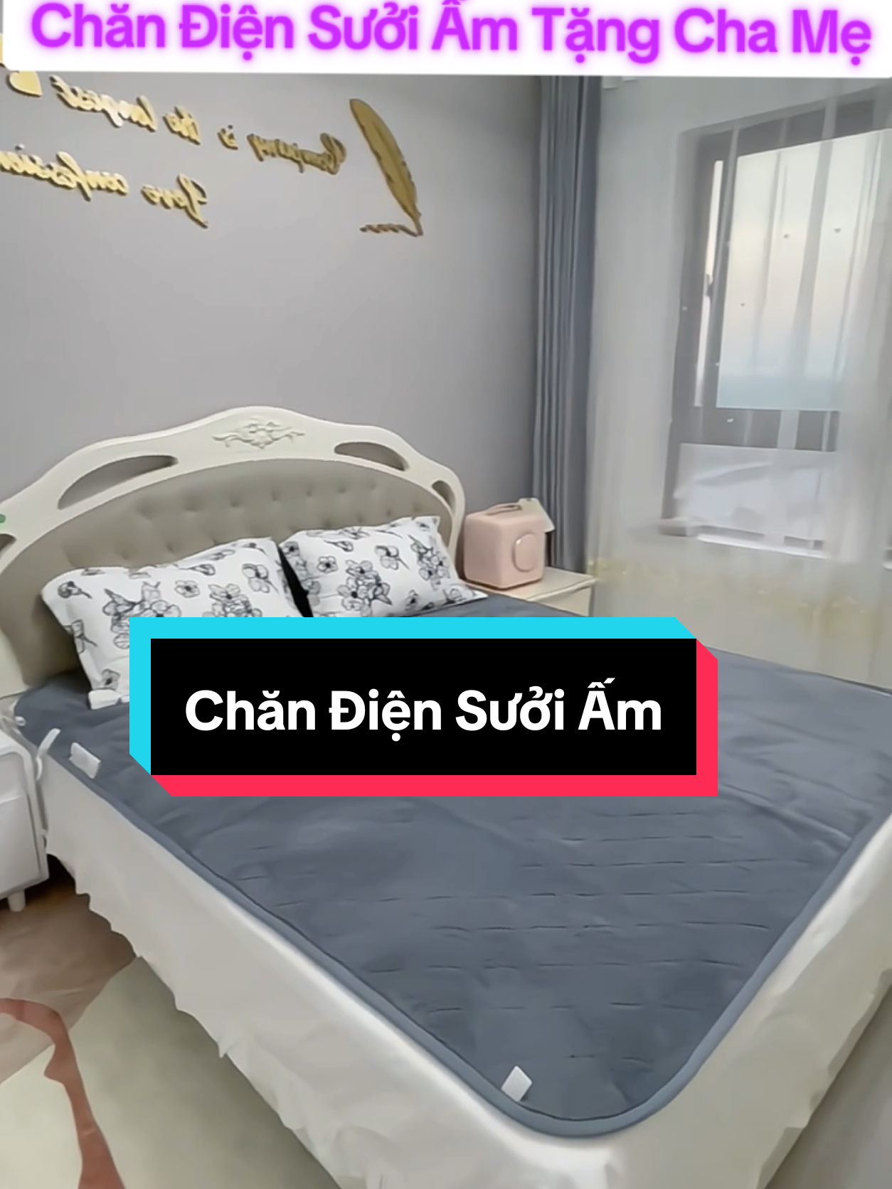 Chăn điện sưởi ấm tặng cha mẹ #chandiensuoiam #chandien #chandienhanquoc #chandemdien #chandieuhoa 