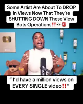 Some Artist Are About To DROP in Views Now That They’re SHUTTING DOWN These View Bots Operations‼️👀🚨