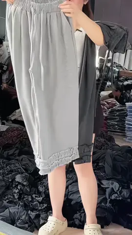 Quần Suông Gấu Bèo Chất Len Lông Thỏ Dày Dặn Mềm Mịn ❤️