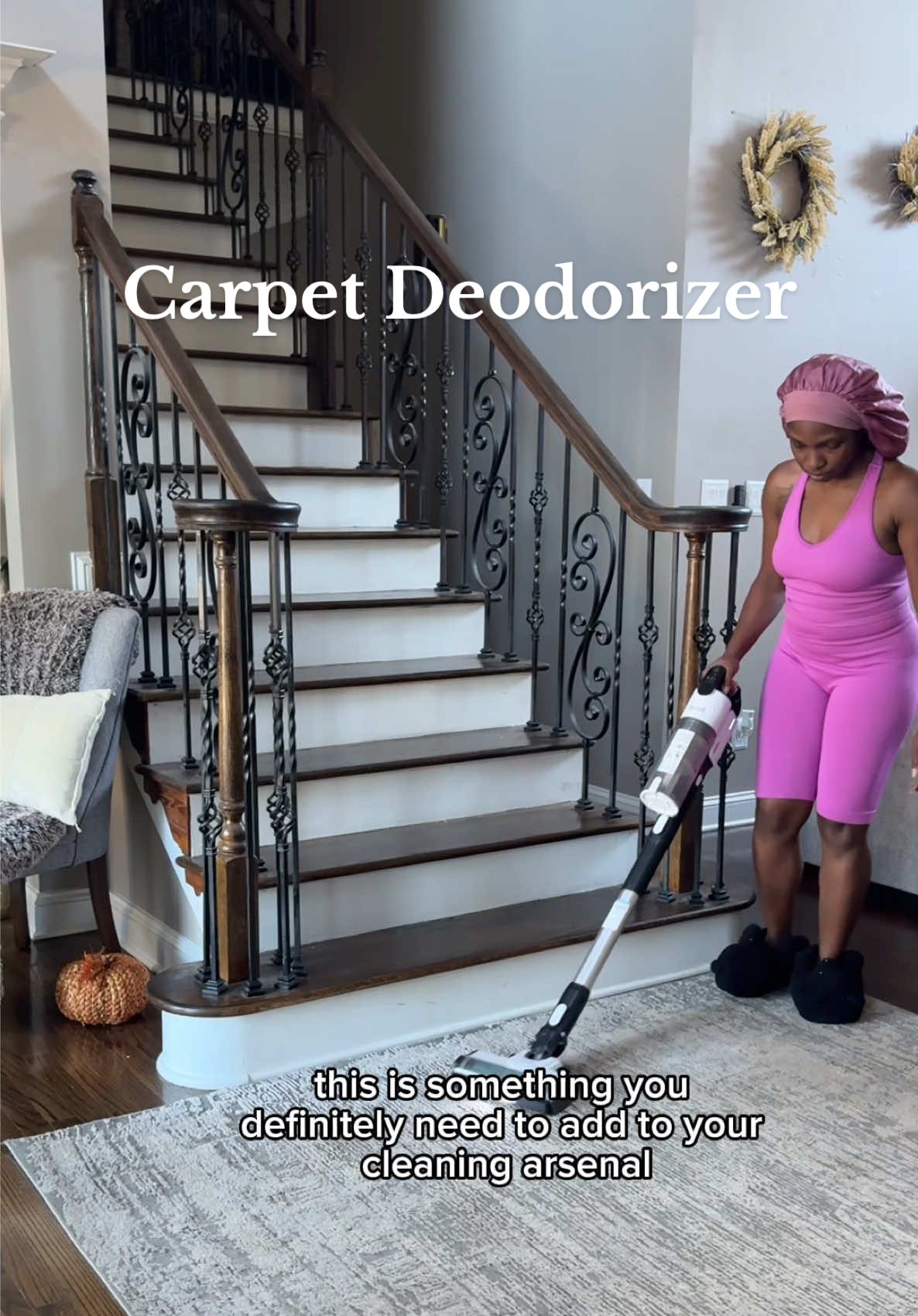 Your carpet may look clean… but does it smell clean? One scoop of this viral carpet deodorizer and your whole house smells freshly deep-cleaned! Grab it before it sell out. #CleanTok #MomHacks #RWFavorites #CarpetRefresh #blackfridaydeals 