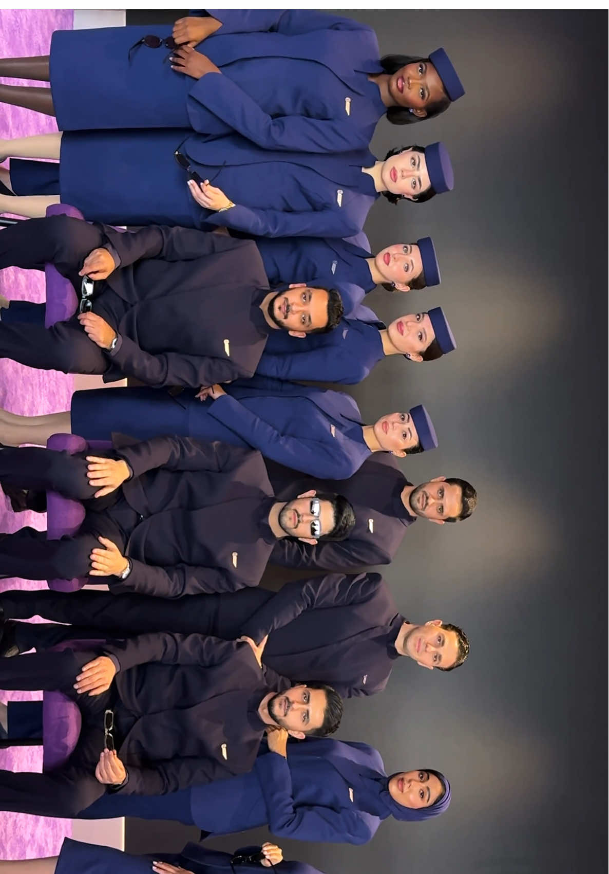 Graduated and ready for the skies 😎✈️​ #RiyadhAir #CabinCrew #Travel ​