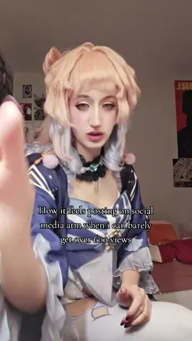 I'm ever so grateful for what I have now but it's hard seeing all my posts flop #kokomi #kokomicosplay #GenshinImpact #genshincosplay #wig 