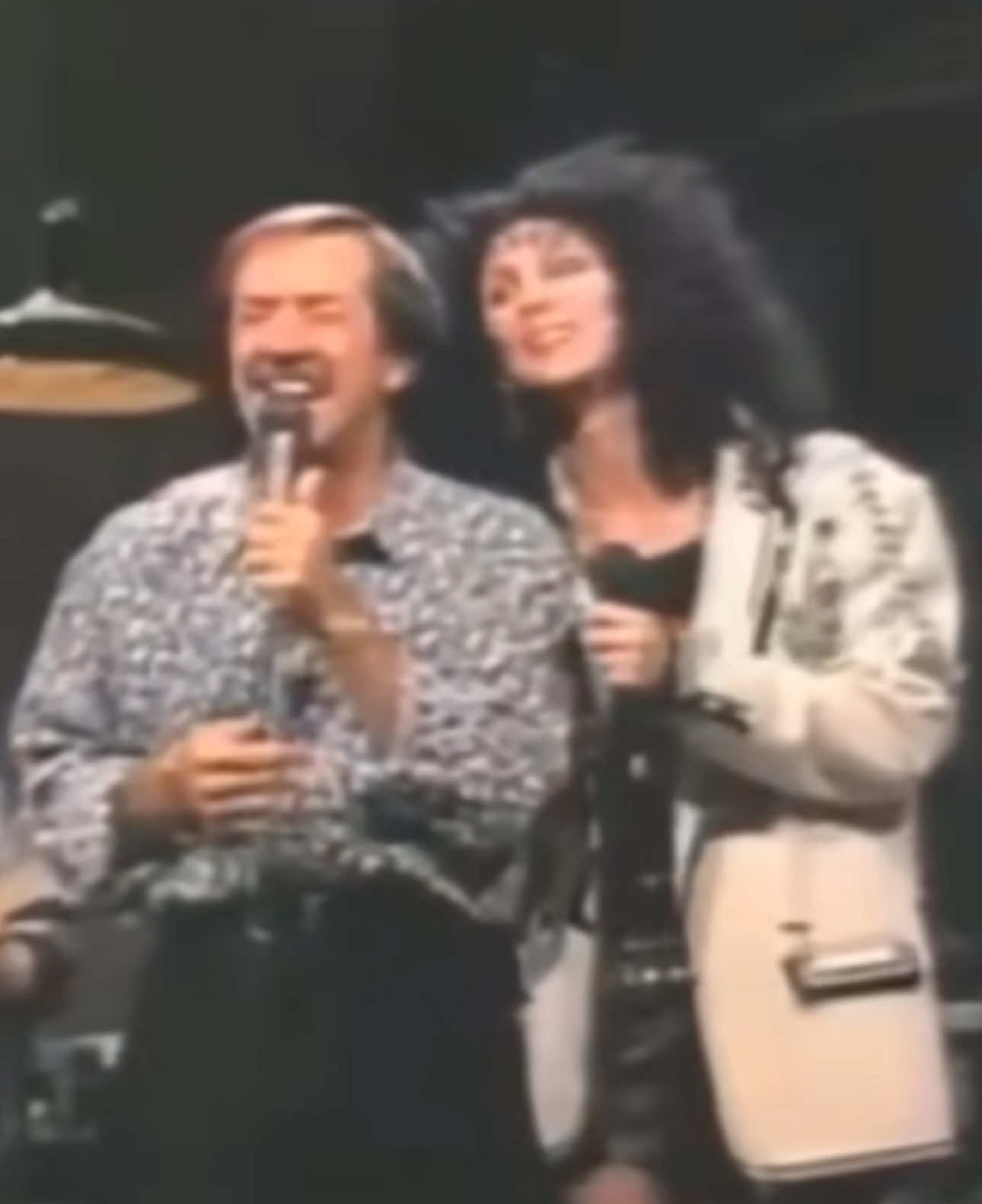 Very sad 😭 #cher #stefanocher #concert #believe #sonnyandcher 