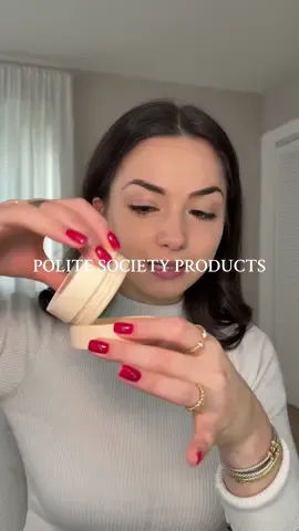 the blur from this foundation + powder combo is unreal 🫢 using the More Than a Pretty Face Foundation and the More Than a Pretty Powder from Polite Society 💖 you can find them at @Ulta Beauty #politesocietypartner #makeuptutorial  #settingpowder #politesociety #ultabeauty 