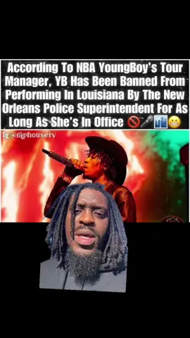 Why y’all Tryna ban NBA Young Boy from performing in Louisiana? #greenscreen ##louisiana##neworleans##nbayoungboy##fyp
