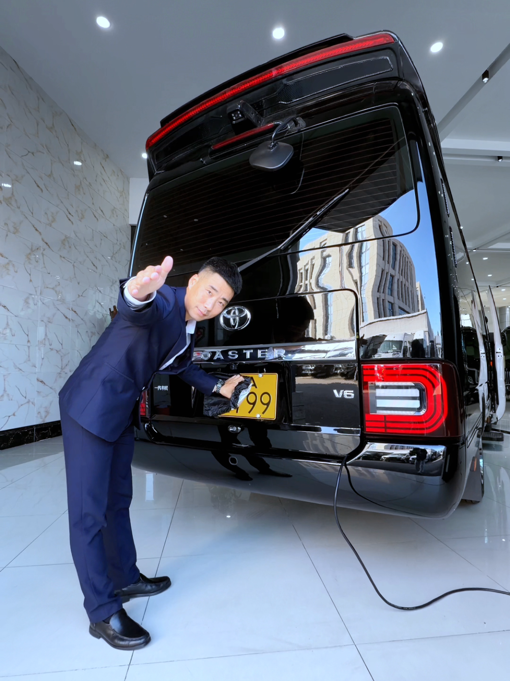 2025 Coaster—the perfect mix of power and peace ⚙️ #ToyotaCoaster #LuxuryPerformance #BusCultureUSA #FutureOfTravel #TravelSmartly”