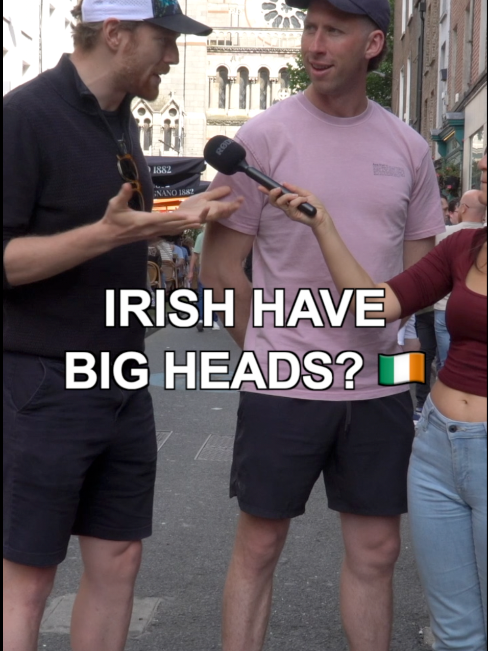 Is this a thing?! Irish people 👀🇮🇪 #irishtiktok #irishcomedy #ireland #cultureshock #streetinterview 