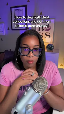 How to deal with debt collections and get them deleted permanently. #creditrepair #CreditTips #CreditRepairService #DebtCollections #RemoveCollections 