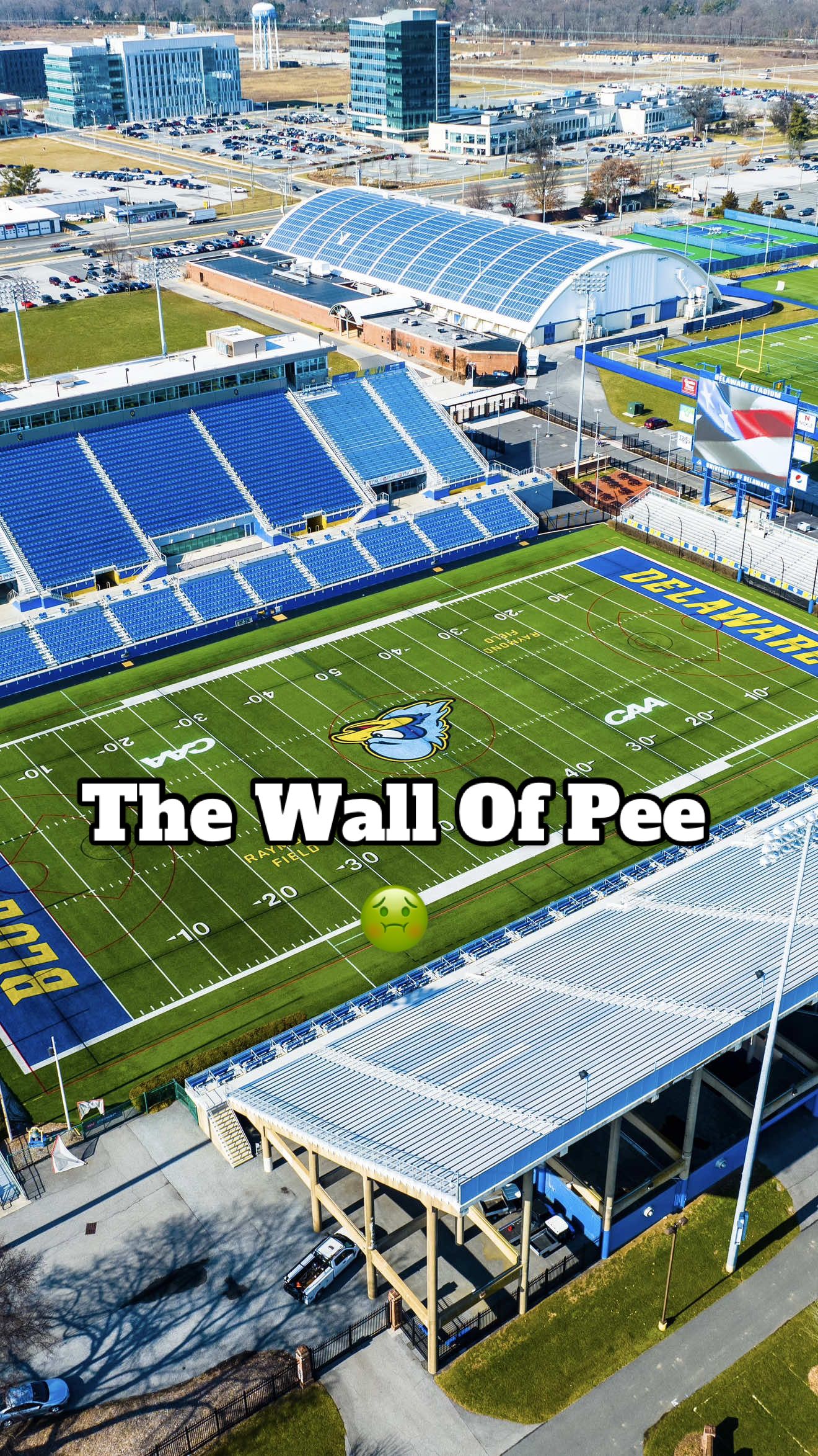 I need some P*ss Wall alumni to give some feedback here 🌧️🏈 #greenscreen #deleware #delewarefootball #CollegeFootball #football 