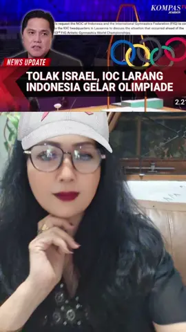 BUNTUT TOLAK ISRAEL, IOC HUKUM KONOHA! #fypシ゚  #IOC #SANGSIKERAS #INDONESIA #ISRAEL