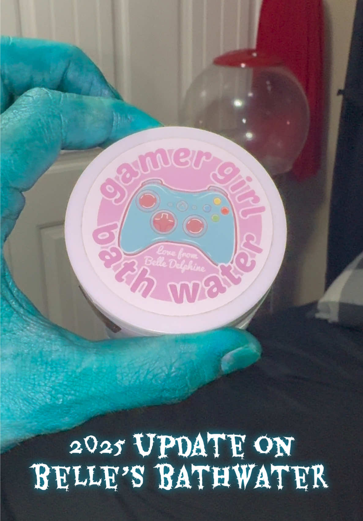 She released this back in 2019, the bath water has been sitting sealed for over 6 years.  #fyp #belledelphine #belle #october #screammovie 