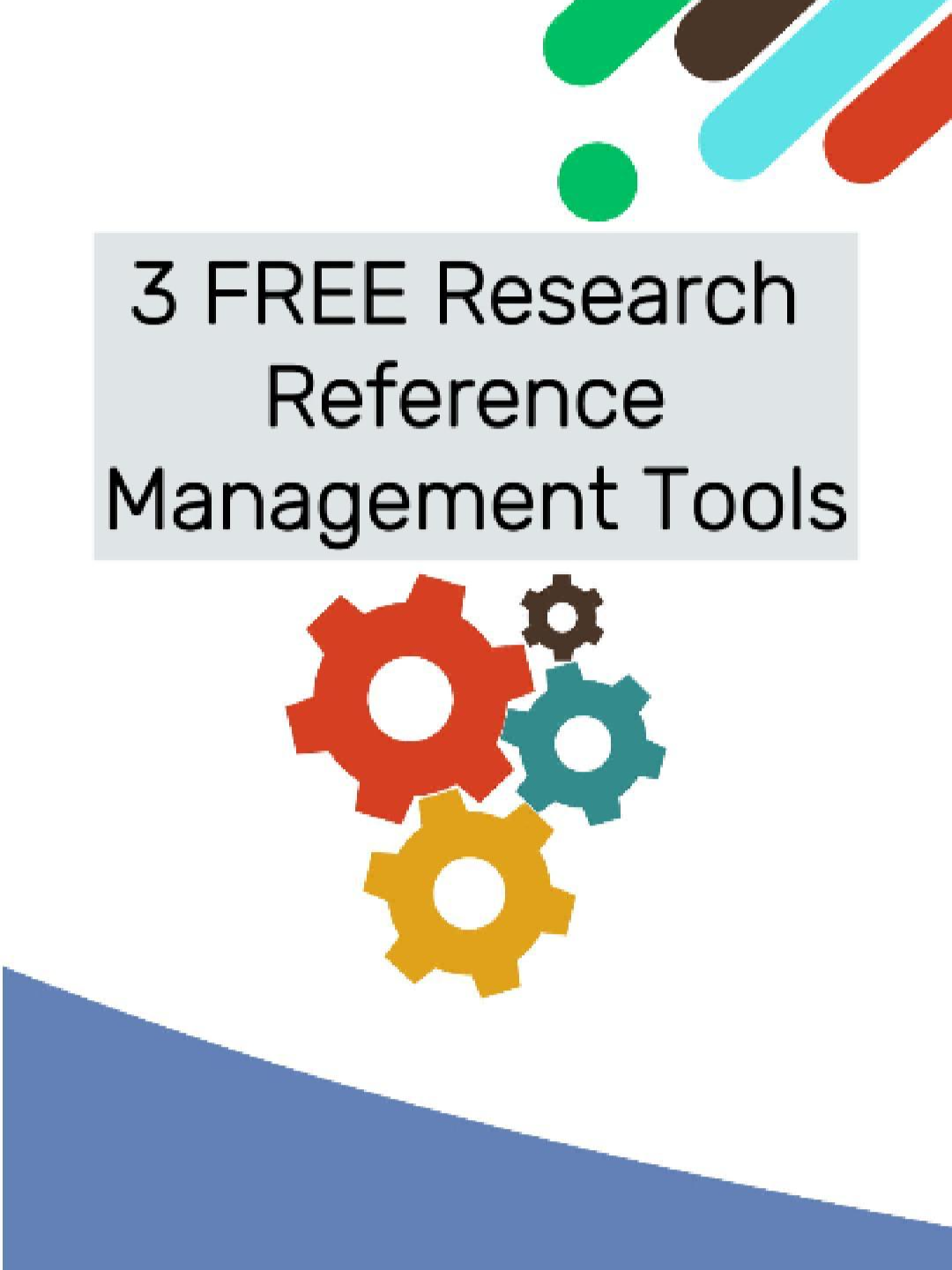 3 Free Reference Management Tools #editaddis #research #reference