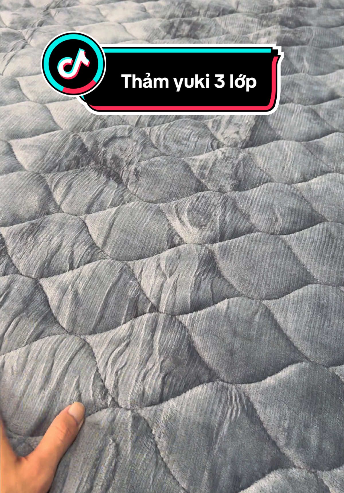 Thảm yuki 1 màu 3 lớp #thảm #thảmyuki #thảmninhung 