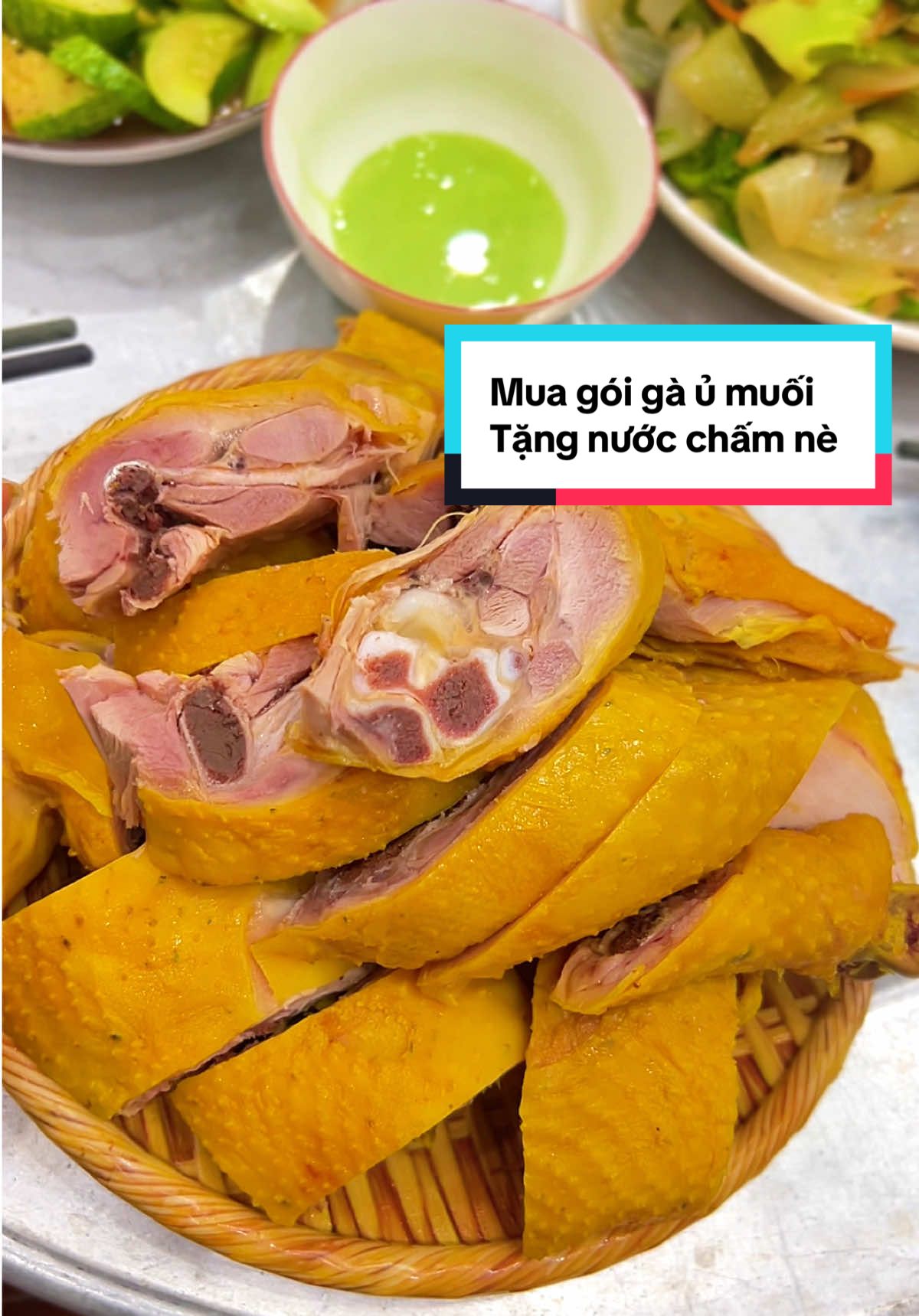 Bột gà ủ muối tặng kèm nước chấm #botgaumuoi #gaumuoi #nuoccham #xuhuong #thịnhhành 