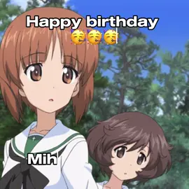 Miho Nishizumi birthday post || #girlsundpanzer #garupan #mihonishizumi #animeedit #fyp 