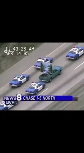 High speed chase with surprise! #fyp ##funny #carchase #bobross 