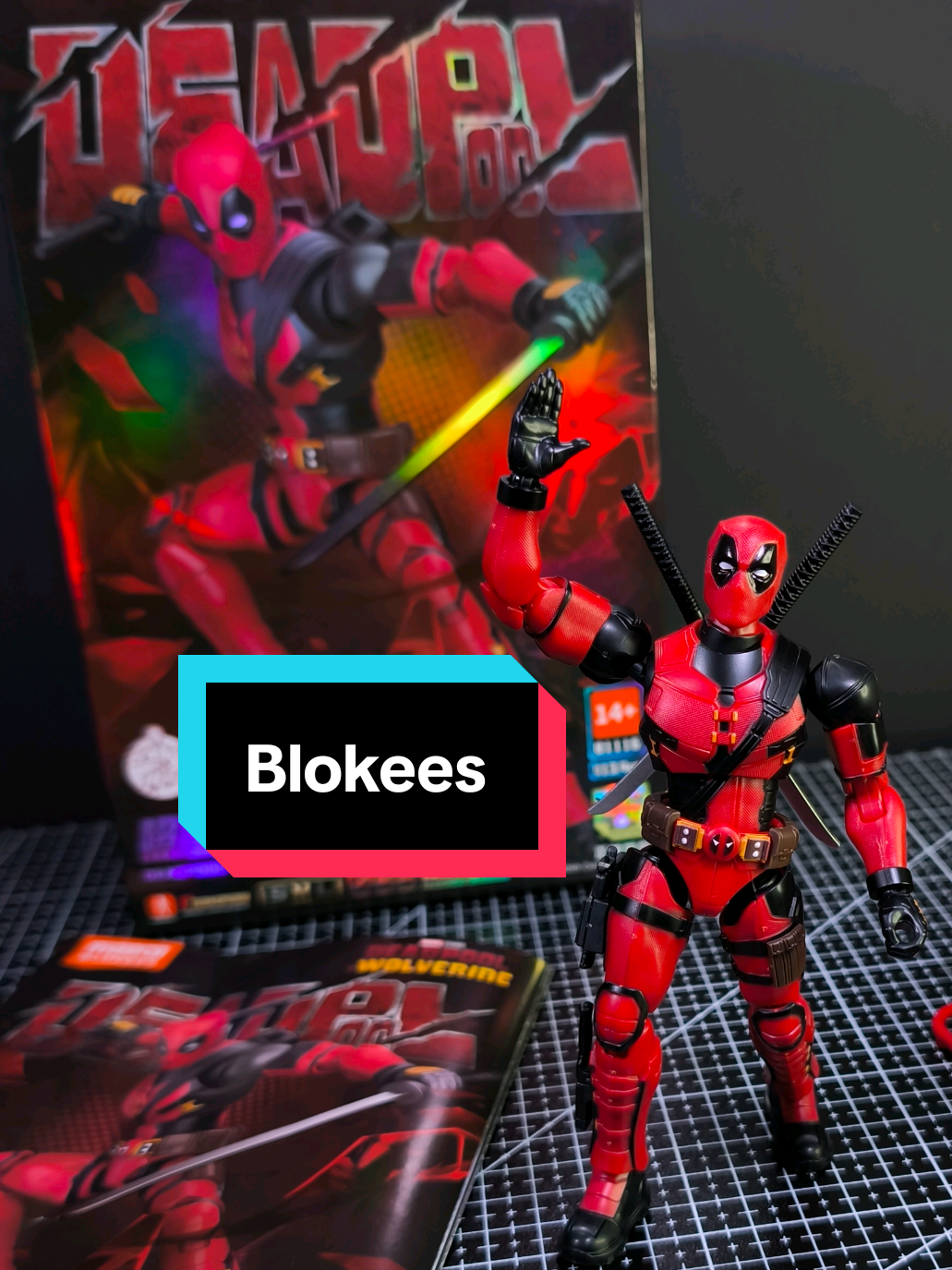 Pasang Dulu Part Kecik2. Nanti Kita Gabung Semua😏. . #deadpool #blokees #wolverine #actionfigures #marvel 