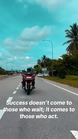 Success doesn’t come to those who wait; it comes to those who act. #success 