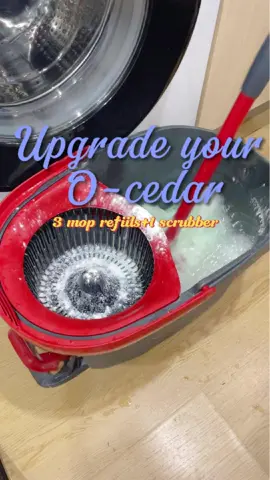 #cleaning #CleanTok #scrubbing #mopping #ocedarmop #mophead #lovemyhome 