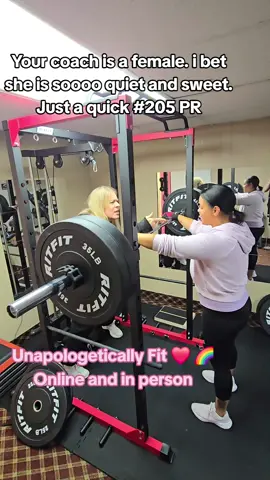 At Unapologetically Fit, we face our fears head on!! #coachtracyb #UnapologeticallyFit #squatday #FitTok #fyp 