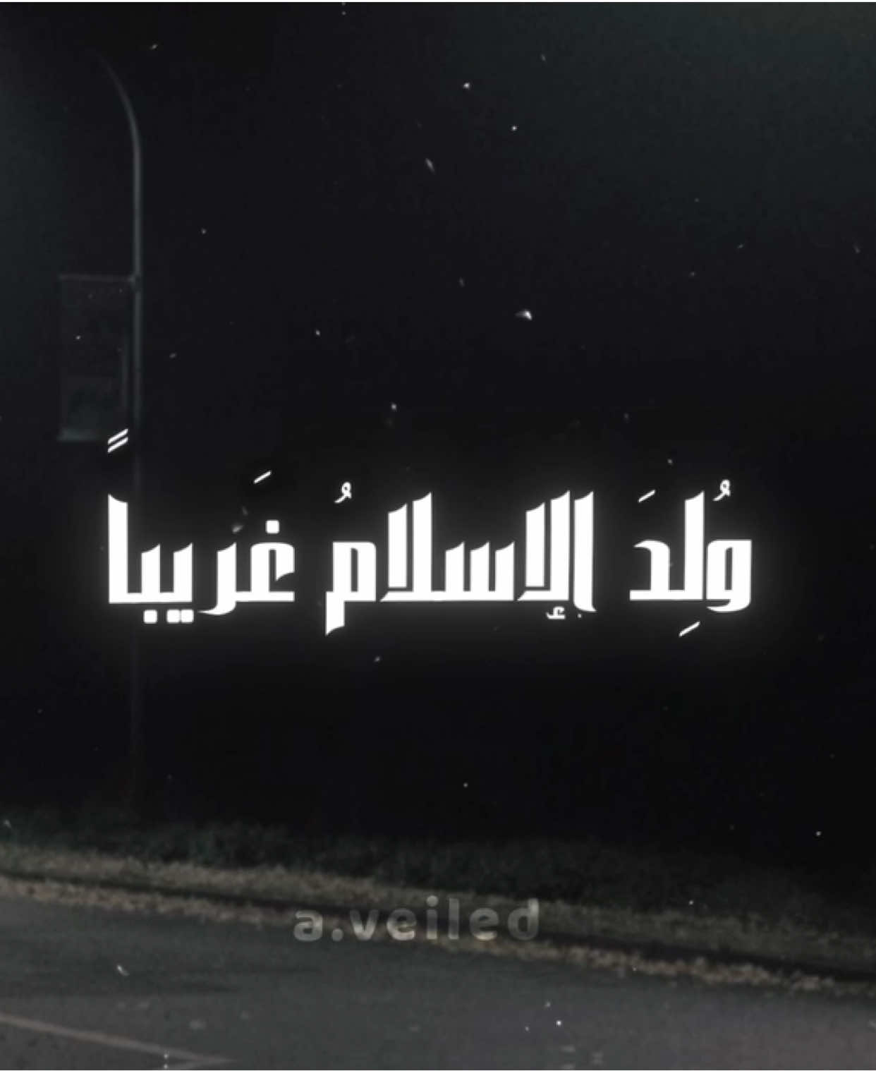 وُلِدَ الإسلامُ غَرِيبَاً ، واليَومَ نَراهُ غَريب .. #أَنَاشِيد | #أهلُ_السُنَّةِ_والجَماعَة  #nodevideo #capcut 
