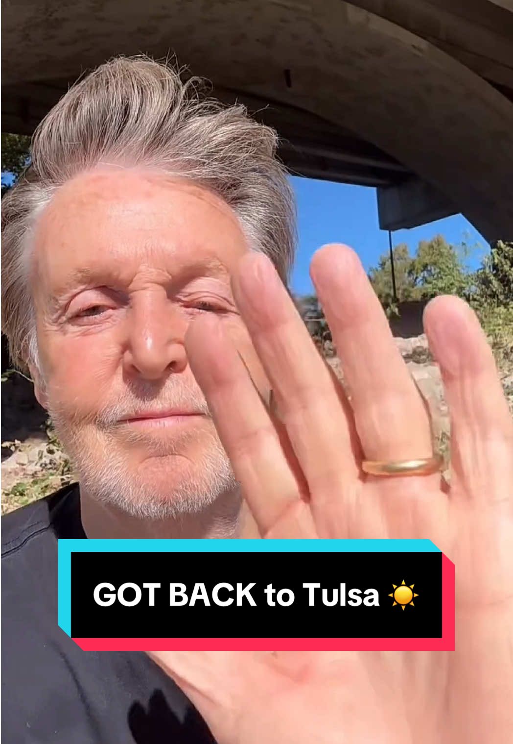 Got Back to Tulsa! It feels like springtime and it’s the middle of October ☀️ #OnTour #PaulMcCartneyGotBack 