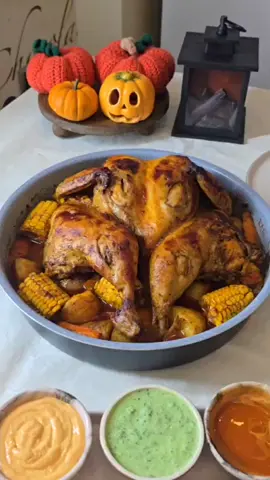 اطيب فروج مسحب مشوي بلفرن 🥰🔥#مطبخ_مروة_الحربي #فروج_مسحب_مع_خضار 