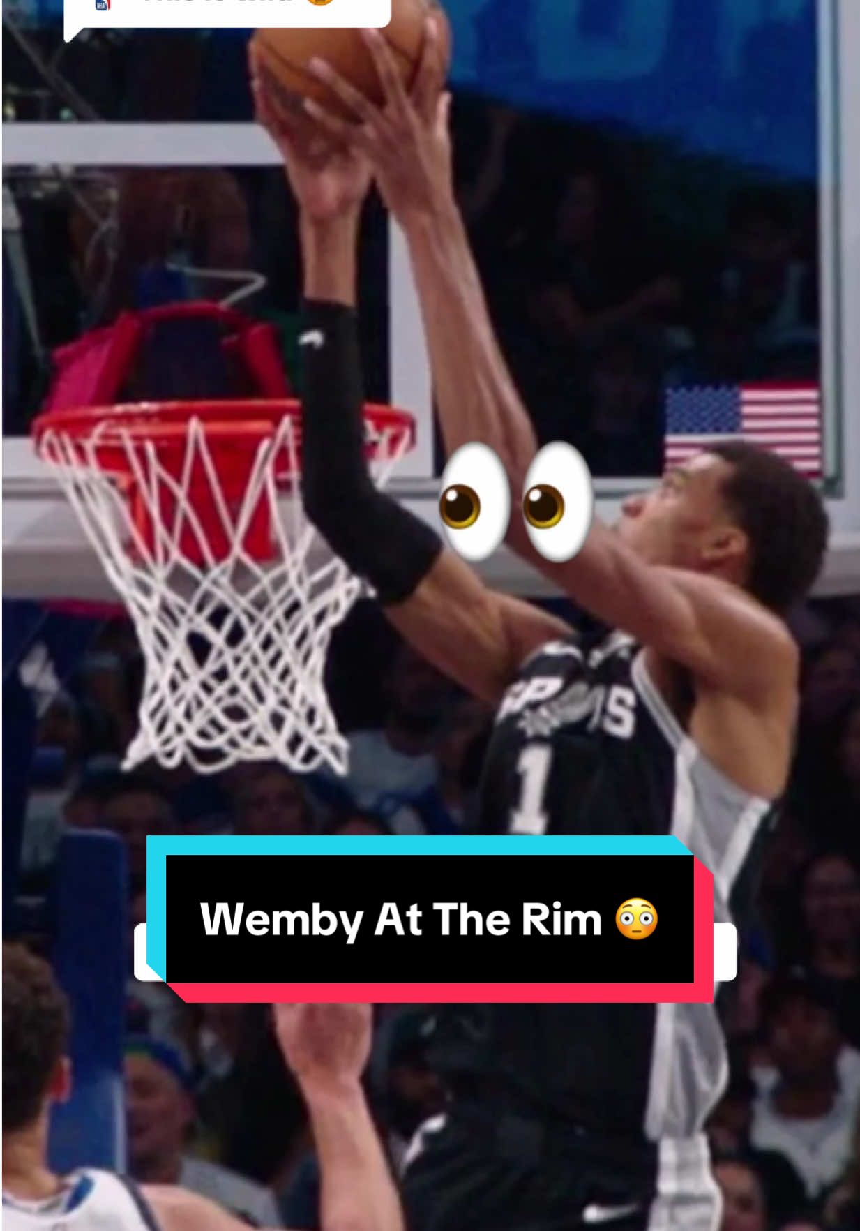 Replying to @NBA @Victor Wembanyama is like no other we’ve seen before. 🤷 #NBA #basketball #VictorWenbanyama #Wemby #Spurs 