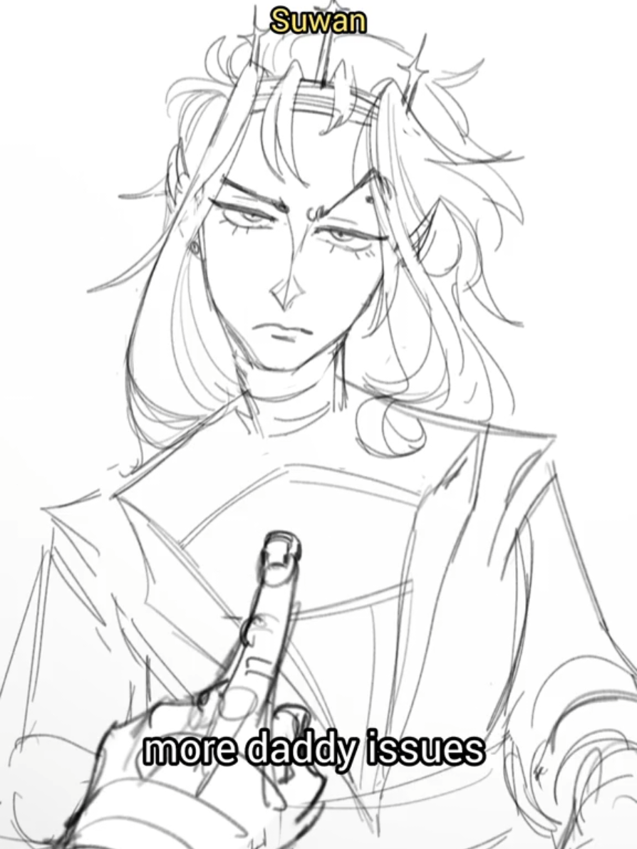 Rica points out their issues because he has had ENOUGH 🗣 #oc #originalcharacter #storyboardartist #procreate #animation 