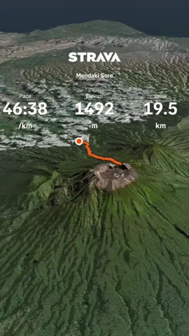 16 jam 10 menit 15 detik untuk 19,53 km #raung3332mdpl #raungviasumberwringin #raung #pendakigunung #tektokgunung 