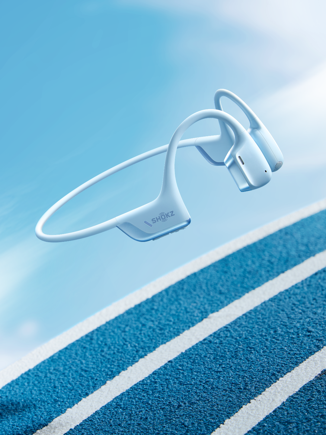 Sky Blue has landed 💙 OpenRun Pro 2 now comes in a fresh new color inspired by the open road, clear skies, and every stride you take. #Shokz #OpenRunPro2