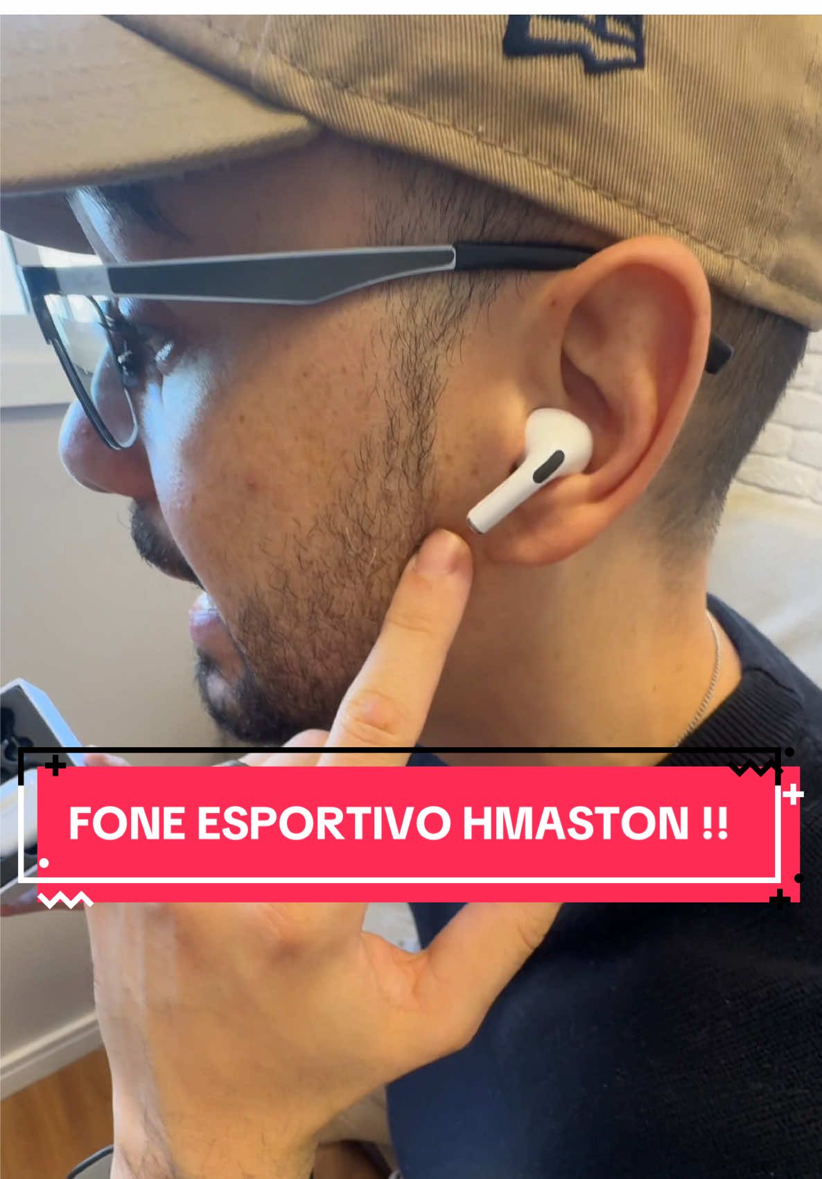 Achei a fonte para comprar o fone esportivo da hmaston RS21 mais comentado dos últimos dias . #fonedeouvido #achadinhos #achadinhosshopee #achadinhosdashopee #tiktokshop 