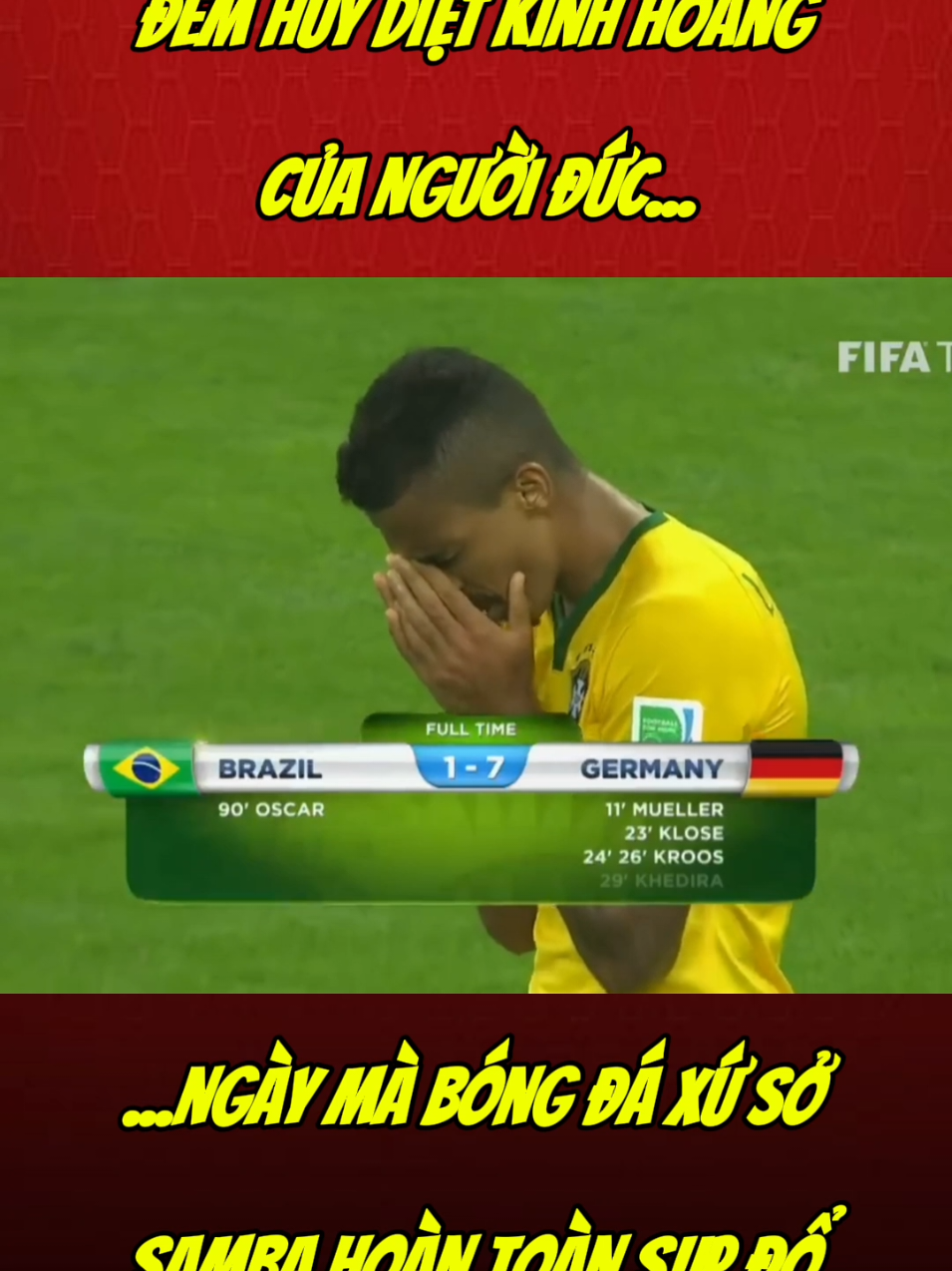 Bạn còn nhớ đêm đó bản thân đang làm gì chứ? #germany #brazil #worldcup2014 #football #xuhuong 