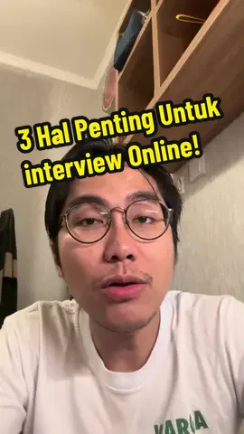 Sama jangan lupa oncam! #karir #careeradvice #interview #tipsinterview 