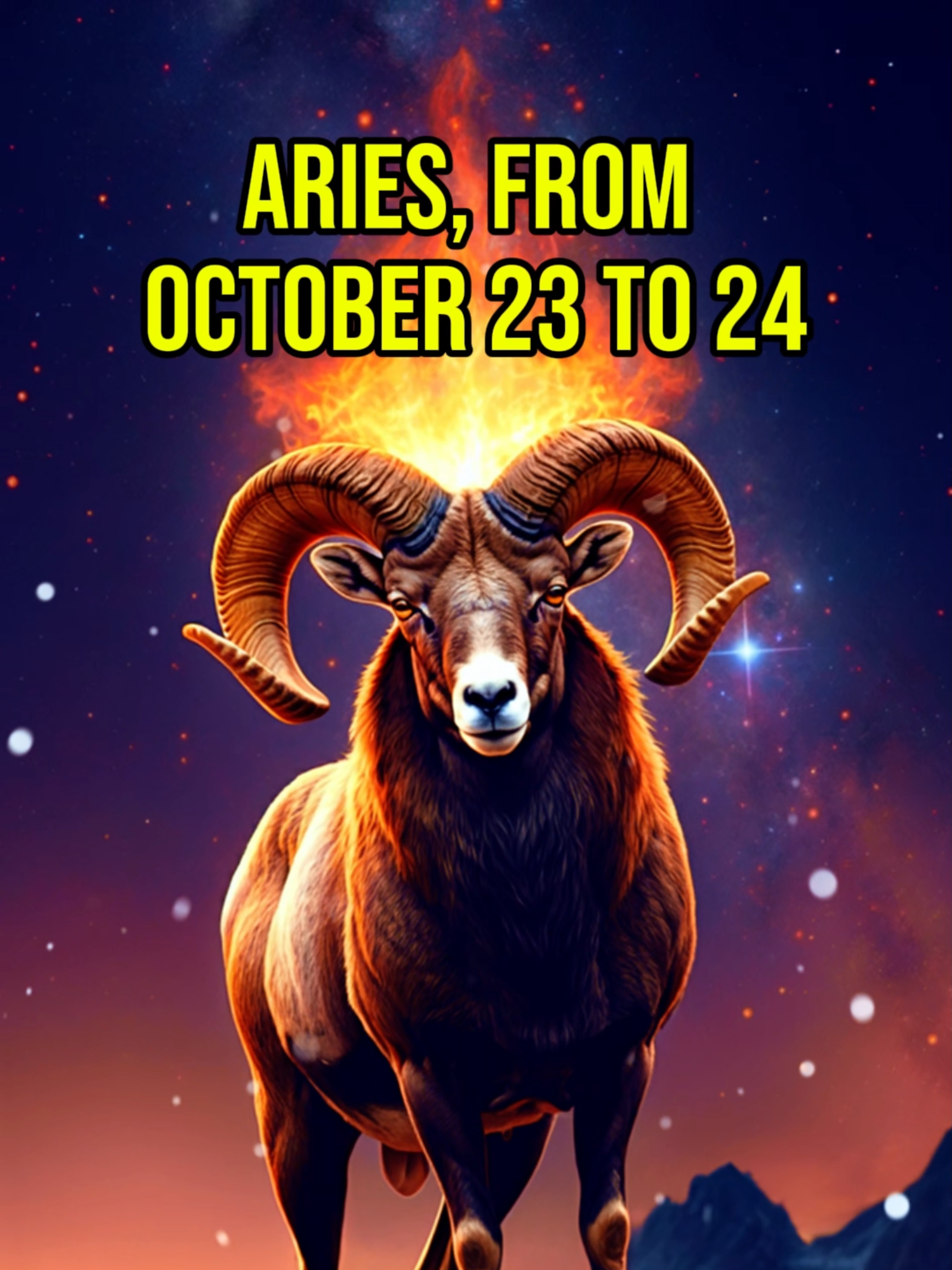 Aries, from October 23 to 24 #aries♈️ #zodiac #astrology #zodiacsign #zodiacsigns