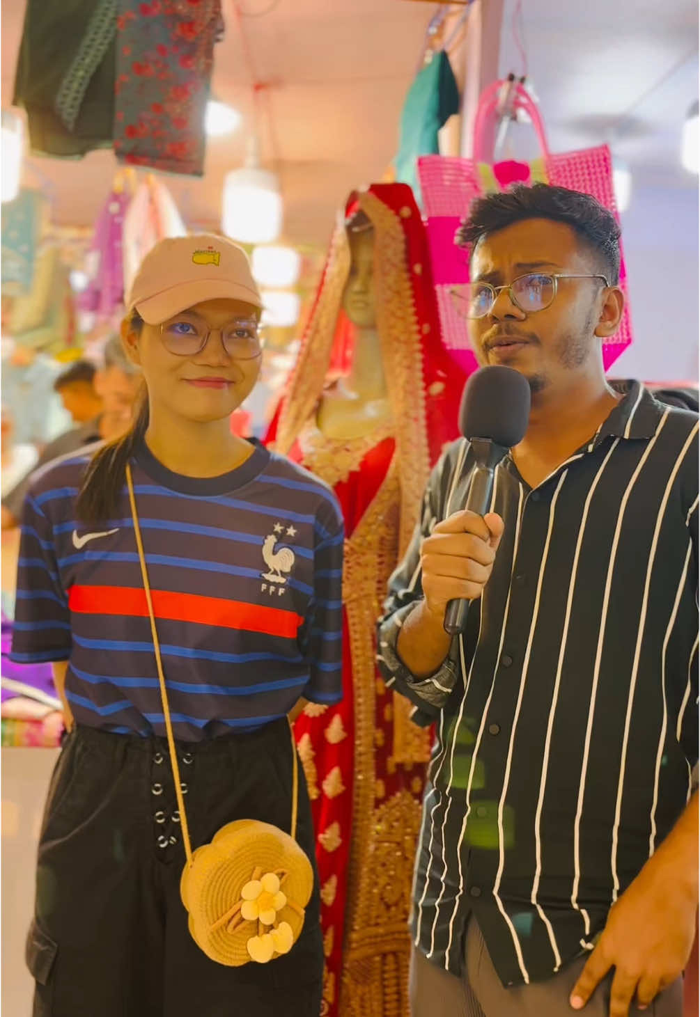 Loyal tea hits me:) #momenthebackbencher #tiktokbangladesh #fyp #explorepage✨ #streetinterview 