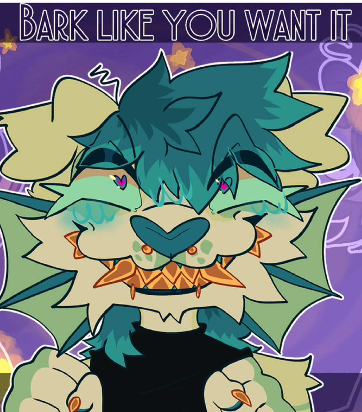 BARK LIKE YOU WANT IT - animation meme!!  #furry #furrytiktok #ocanimation #animationmeme #animation 