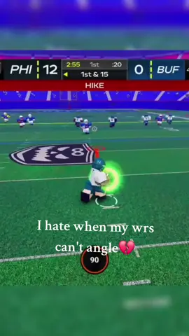 #CapCut #funny #funny #wr #football I hate when my wrs cant angle 