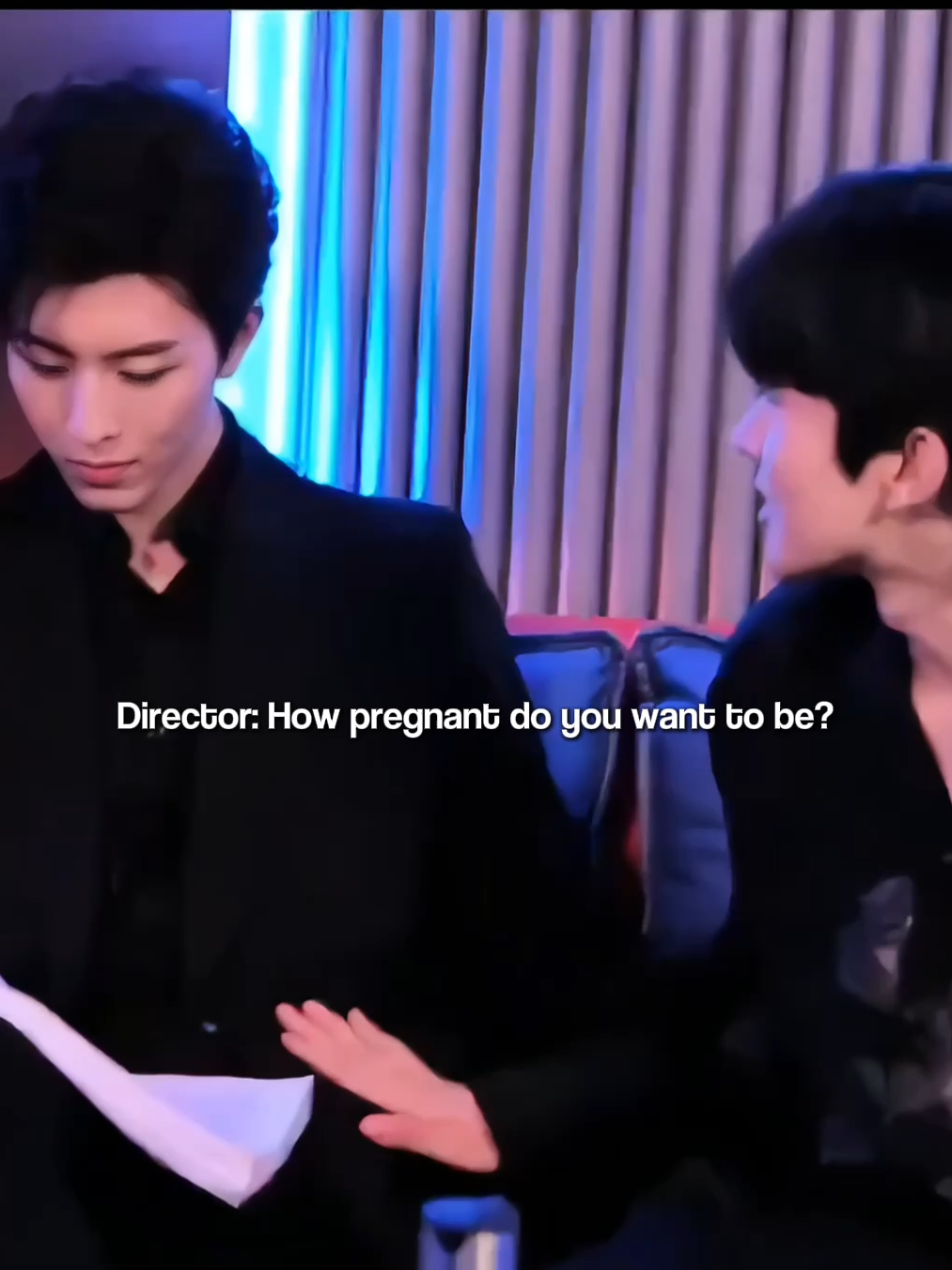 he is so pregnant. nobody can't convince otherwise.#kipukaqiu #qiudingjie #huangxing #eliothuang #desiretheseries