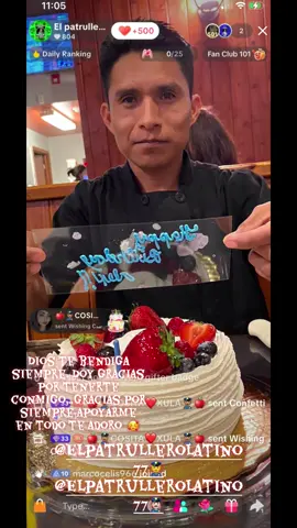 Dios te bendiga siempre 🎊🎂🎉🙏💞#somosunavezenlavida🌷✨ #pasalagenial♥️♥️🎂🎁🎈🎉 #teadoro♥️🥰 #graciasportodo😢😢 #vivelavidaalmaximo 